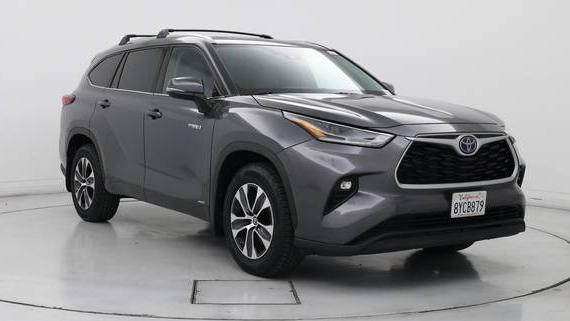 TOYOTA HIGHLANDER 2021 5TDHBRCHXMS534371 image