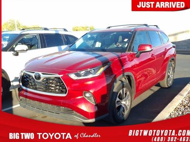 TOYOTA HIGHLANDER 2021 5TDHZRAH5MS083168 image