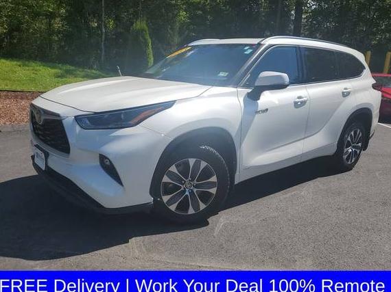 TOYOTA HIGHLANDER 2021 5TDGBRCH6MS524299 image