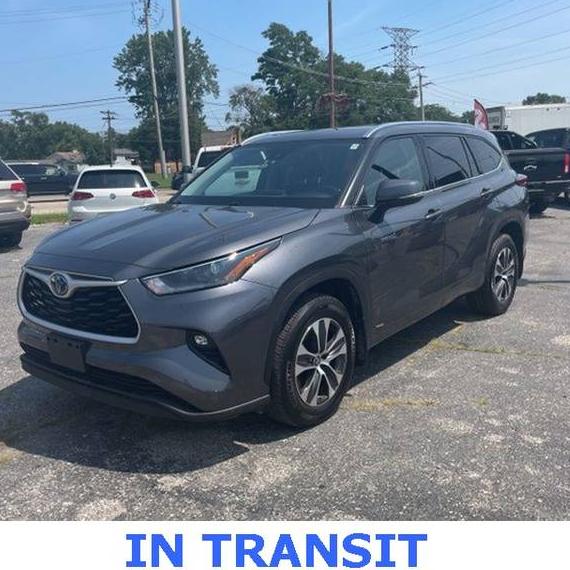 TOYOTA HIGHLANDER 2021 5TDGBRCHXMS515430 image