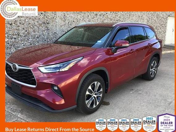 TOYOTA HIGHLANDER 2021 5TDGZRAHXMS042322 image