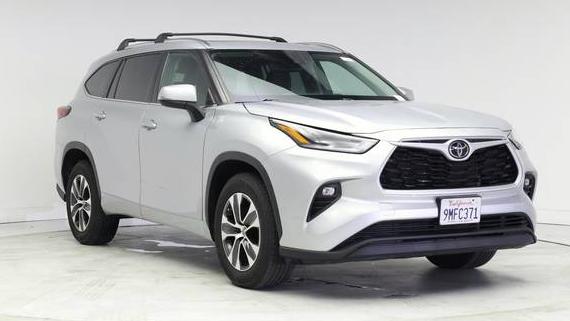 TOYOTA HIGHLANDER 2021 5TDGZRAH1MS065522 image