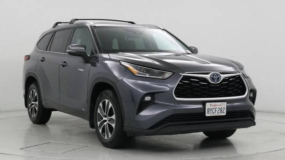 TOYOTA HIGHLANDER 2021 5TDHBRCH2MS534672 image