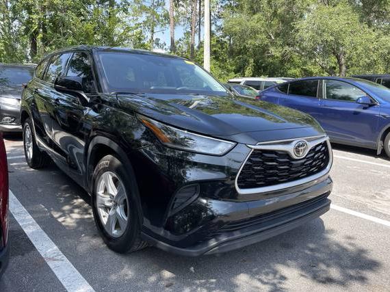 TOYOTA HIGHLANDER 2021 5TDCZRAH7MS534627 image