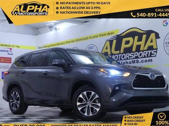 TOYOTA HIGHLANDER 2021 5TDGARAH8MS010993 image TOYOTA HIGHLANDER 2021 5TDGARAH8MS010993 image
