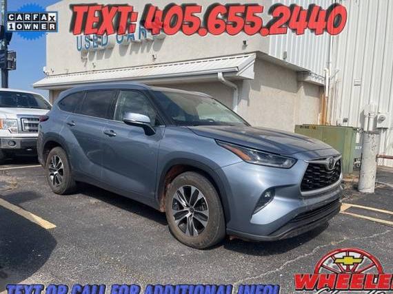 TOYOTA HIGHLANDER 2021 5TDGZRAH0MS085616 image