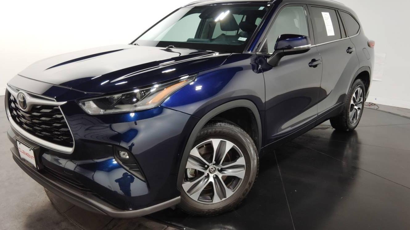 TOYOTA HIGHLANDER 2021 5TDGZRAH4MS519049 image