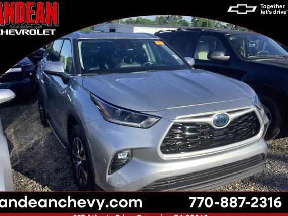 TOYOTA HIGHLANDER 2021 5TDGARAH1MS009281 image