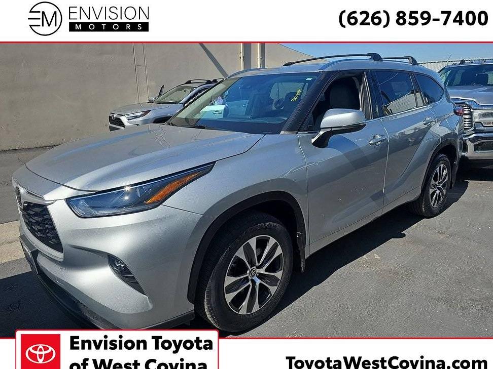 TOYOTA HIGHLANDER 2021 5TDHZRAH8MS533475 image