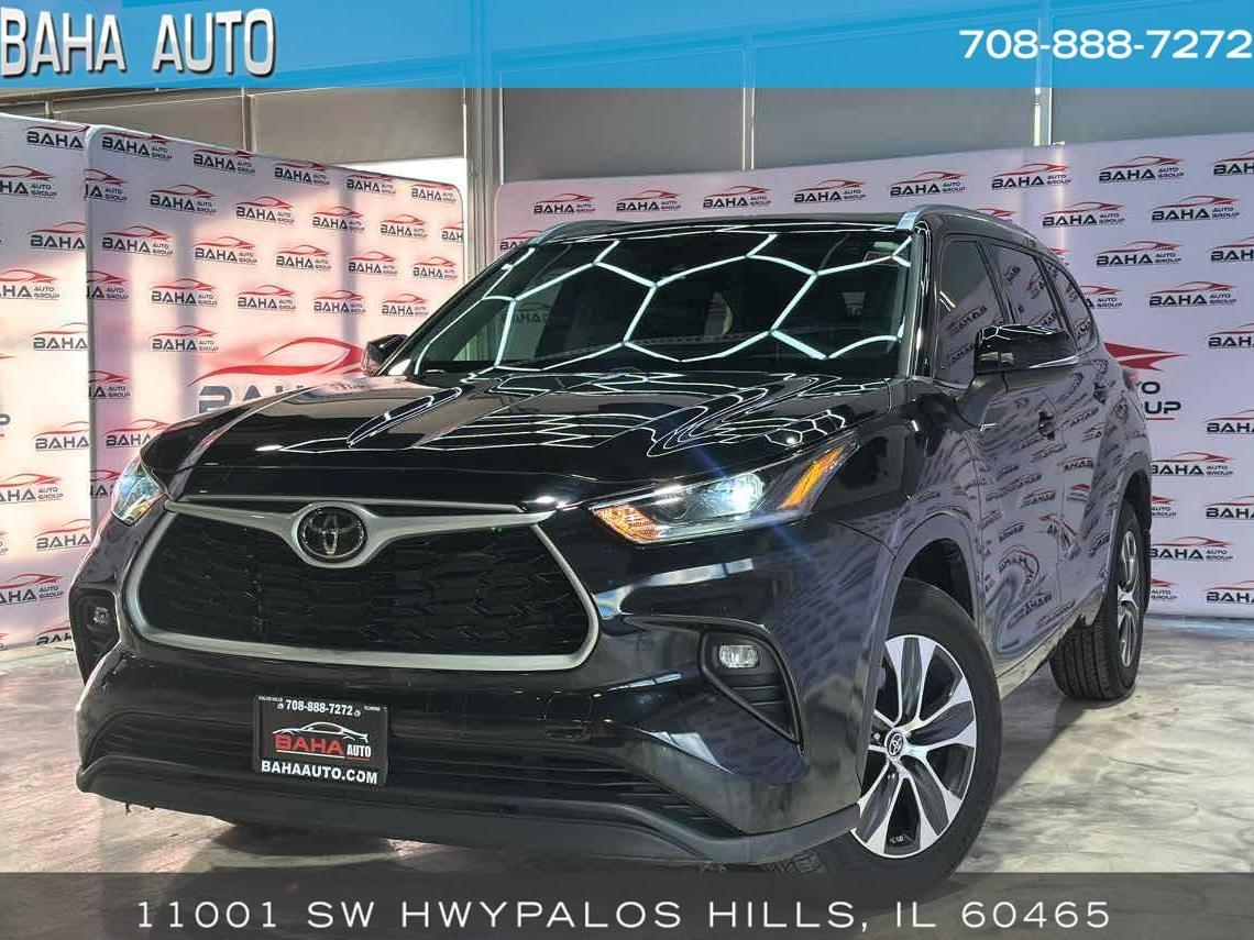 TOYOTA HIGHLANDER 2021 5TDHZRBH0MS137815 image