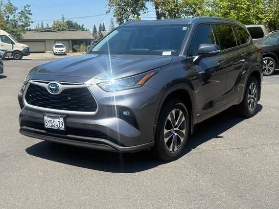 TOYOTA HIGHLANDER 2021 5TDHBRCH0MS534427 image