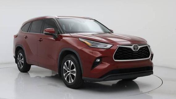 TOYOTA HIGHLANDER 2021 5TDGZRAH1MS041723 image