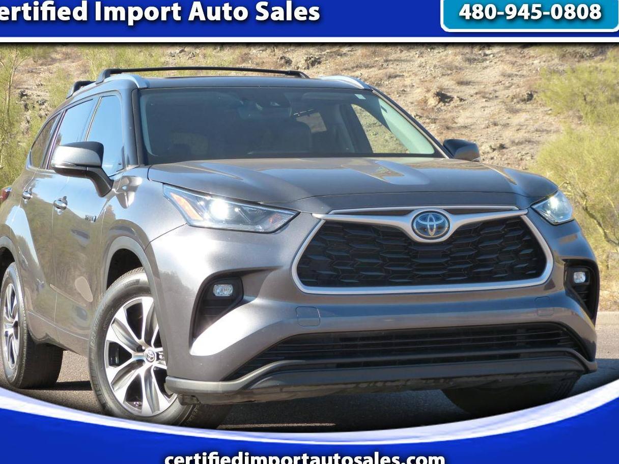 TOYOTA HIGHLANDER 2021 5TDHARAH5MS005867 image