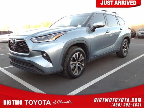 TOYOTA HIGHLANDER 2021 5TDHZRAH0MS089377 image