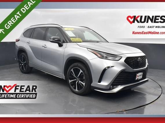 TOYOTA HIGHLANDER 2021 5TDJZRBH9MS100280 image