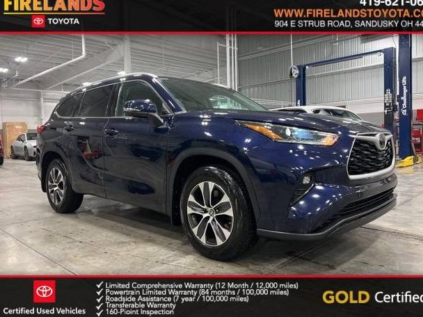 TOYOTA HIGHLANDER 2021 5TDGZRBH3MS133009 image