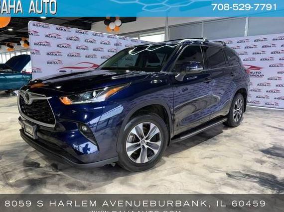 TOYOTA HIGHLANDER 2021 5TDGZRBH3MS158377 image