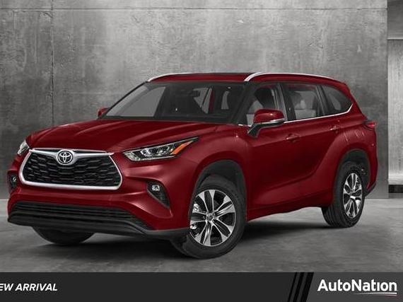 TOYOTA HIGHLANDER 2021 5TDGZRAH2MS040595 image