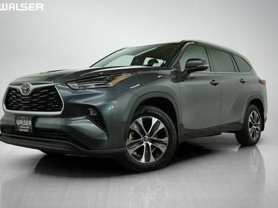 TOYOTA HIGHLANDER 2021 5TDGZRBH4MS074875 image