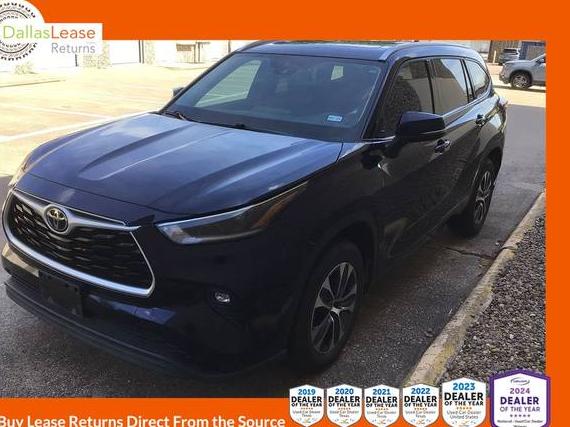 TOYOTA HIGHLANDER 2021 5TDGZRAH0MS535104 image