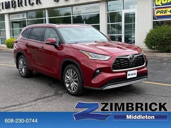TOYOTA HIGHLANDER 2021 5TDFZRBH6MS113767 image