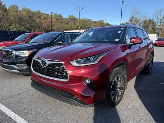 TOYOTA HIGHLANDER 2021 5TDHZRBH9MS156184 image TOYOTA HIGHLANDER 2021 5TDHZRBH9MS156184 image