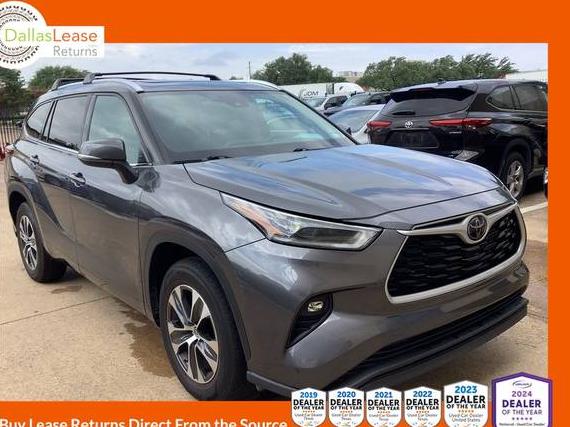 TOYOTA HIGHLANDER 2021 5TDGZRAH7MS060860 image