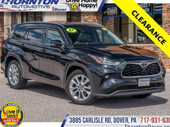 TOYOTA HIGHLANDER 2021 5TDDZRBH9MS070713 image