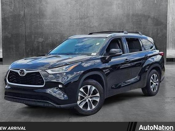 TOYOTA HIGHLANDER 2021 5TDGZRAH5MS536586 image