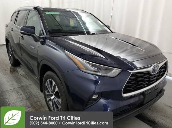 TOYOTA HIGHLANDER 2021 5TDGBRCH0MS514352 image