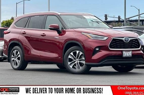 TOYOTA HIGHLANDER 2021 5TDHBRCH3MS534809 image