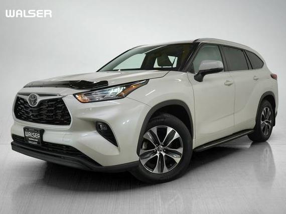 TOYOTA HIGHLANDER 2021 5TDGZRBH0MS542987 image