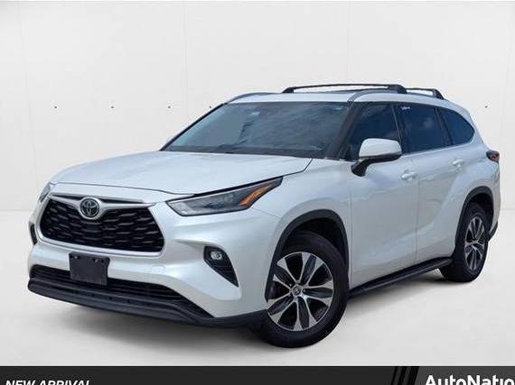 TOYOTA HIGHLANDER 2021 5TDGZRAHXMS052574 image