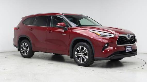 TOYOTA HIGHLANDER 2021 5TDHBRCH1MS514624 image