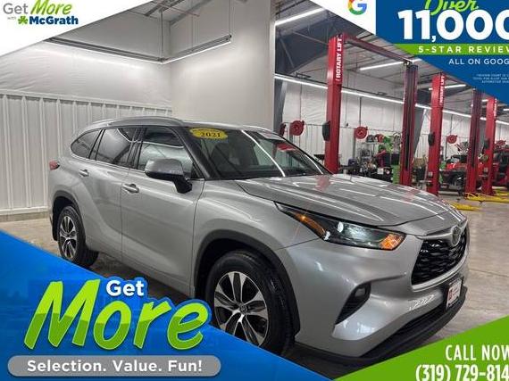 TOYOTA HIGHLANDER 2021 5TDGZRBH7MS072926 image