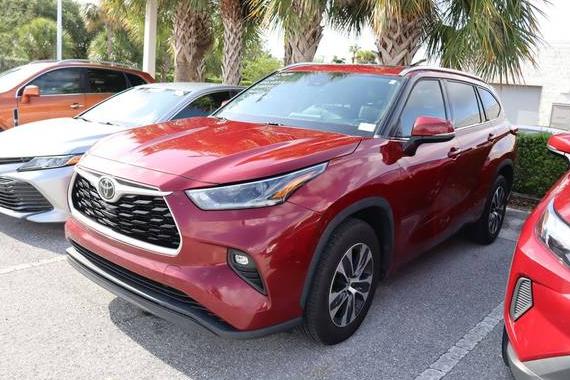 TOYOTA HIGHLANDER 2021 5TDGZRAH0MS086281 image