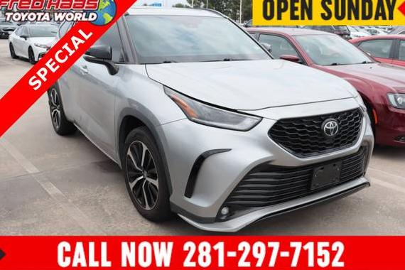 TOYOTA HIGHLANDER 2021 5TDJZRAH5MS079638 image