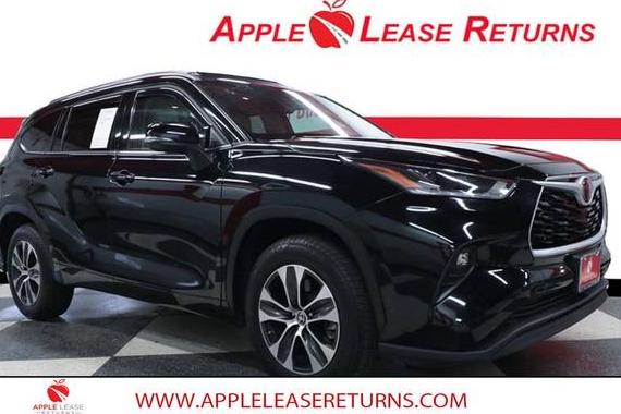 TOYOTA HIGHLANDER 2021 5TDGZRAH0MS525611 image TOYOTA HIGHLANDER 2021 5TDGZRAH0MS525611 image