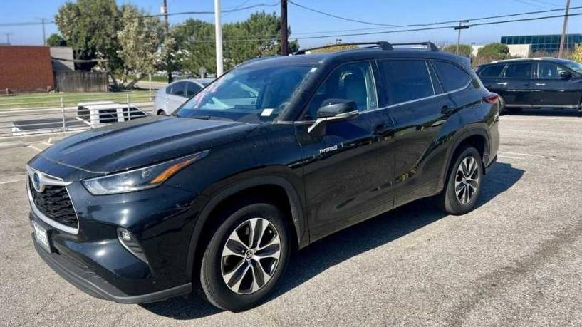 TOYOTA HIGHLANDER 2021 5TDHARAH7MS505710 image