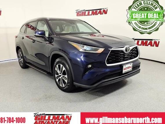 TOYOTA HIGHLANDER 2021 5TDGZRAH9MS062903 image