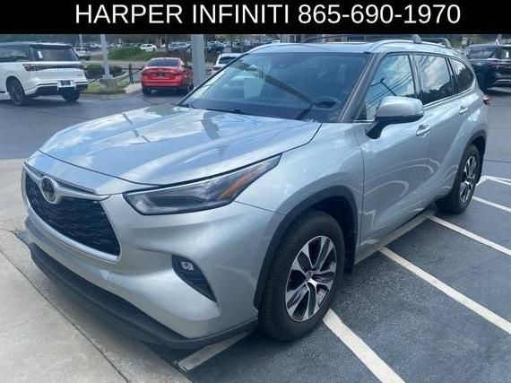 TOYOTA HIGHLANDER 2021 5TDGZRAH9MS089504 image