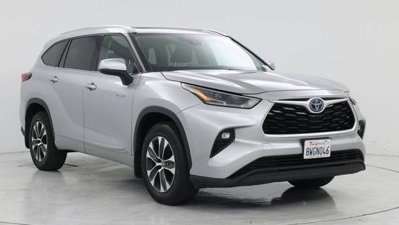 TOYOTA HIGHLANDER 2021 5TDHBRCH2MS039744 image