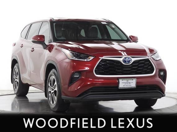 TOYOTA HIGHLANDER 2021 5TDHBRCH9MS518100 image