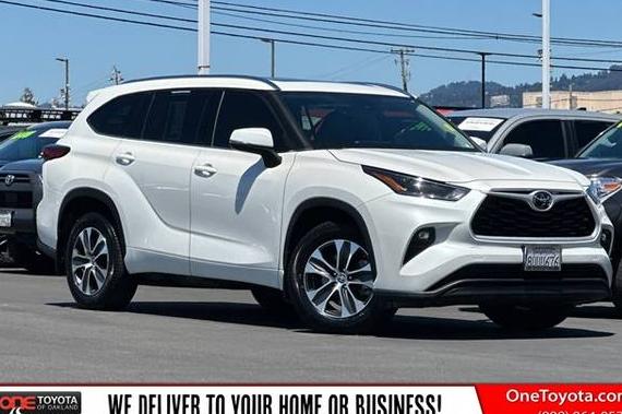 TOYOTA HIGHLANDER 2021 5TDGZRBH4MS087643 image