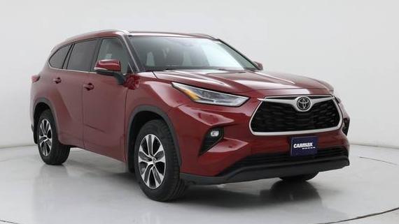 TOYOTA HIGHLANDER 2021 5TDHZRBH0MS555033 image