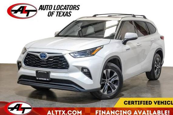 TOYOTA HIGHLANDER 2021 5TDGARAH4MS504106 image