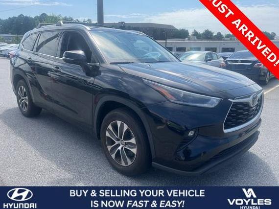 TOYOTA HIGHLANDER 2021 5TDGZRAH1MS538013 image