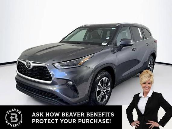 TOYOTA HIGHLANDER 2021 5TDGZRAHXMS071075 image