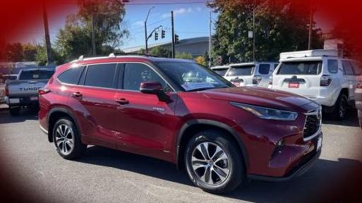 TOYOTA HIGHLANDER 2021 5TDHBRCHXMS519207 image