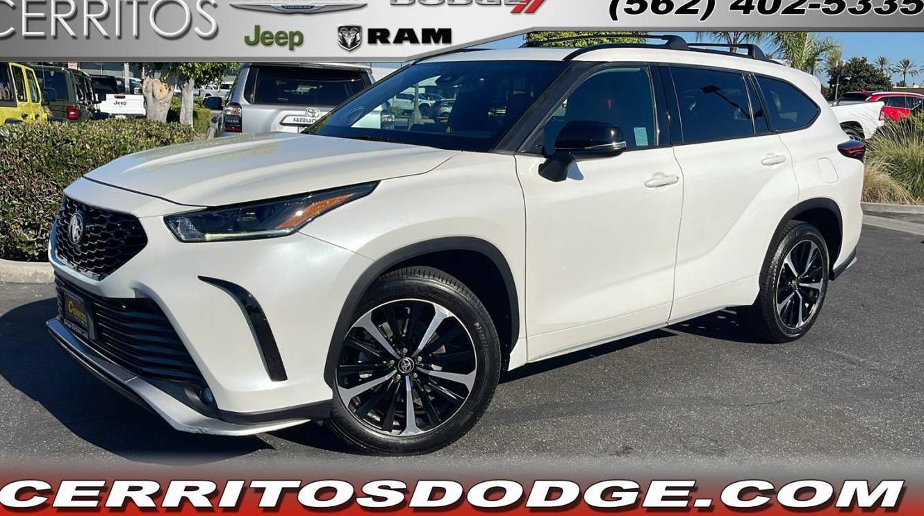 TOYOTA HIGHLANDER 2021 5TDJZRBH7MS083169 image